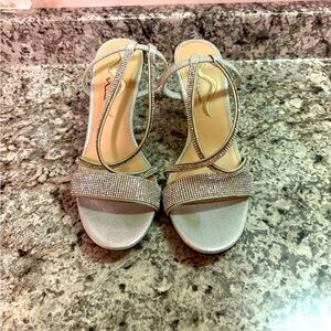 Nina Lourdes Evening High Heels Women's Size 8.5